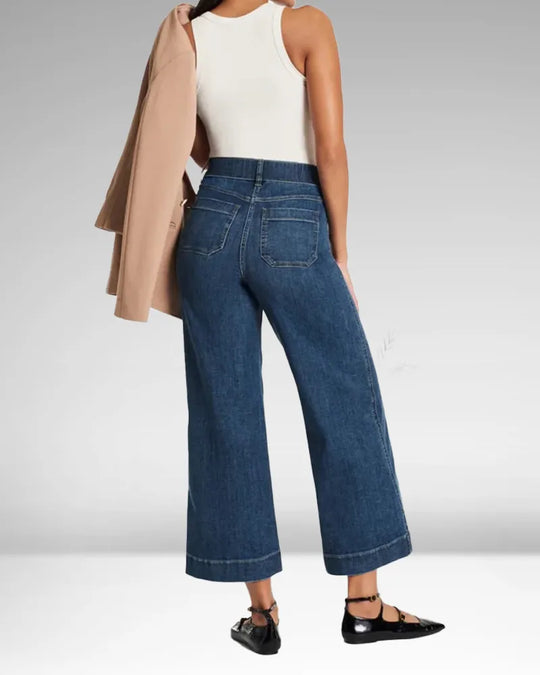 Trina | Damenjeans mit weitem Bein