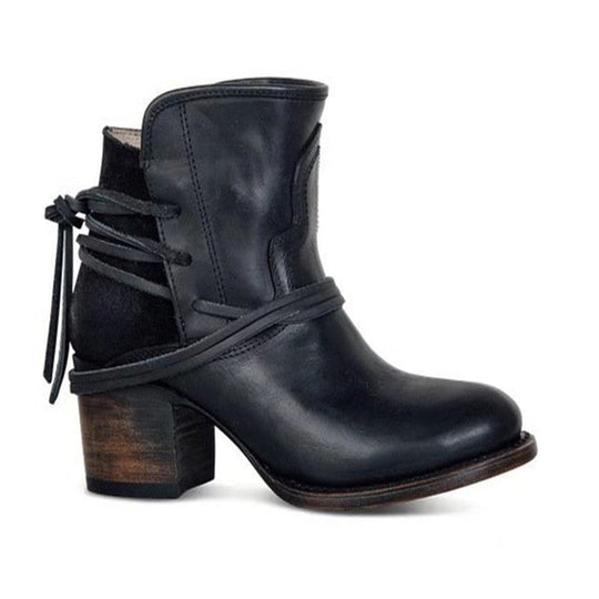 Morgana | Elegante Damen Stiefeletten mit verführerischen Riemen