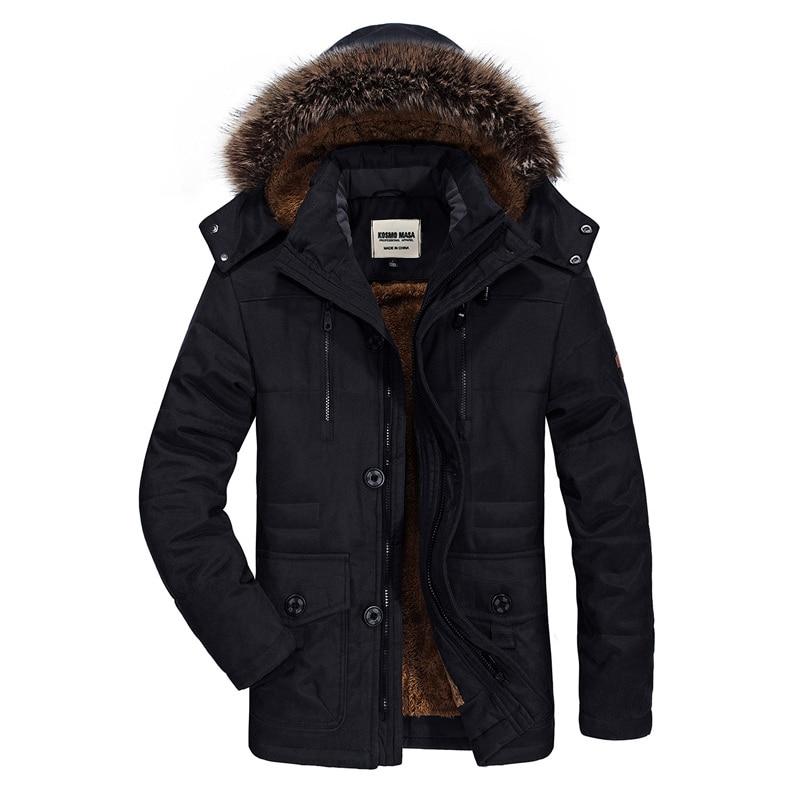 Jacémin | Warmer Herren-Winterparka mit Kapuze