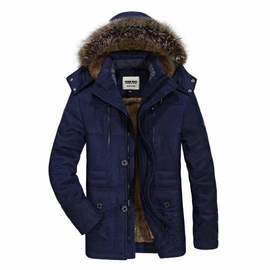 Jacémin | Warmer Herren-Winterparka mit Kapuze