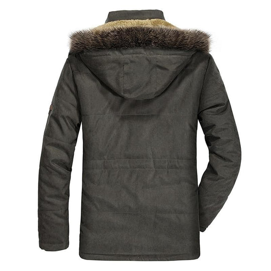 Jacémin | Warmer Herren-Winterparka mit Kapuze