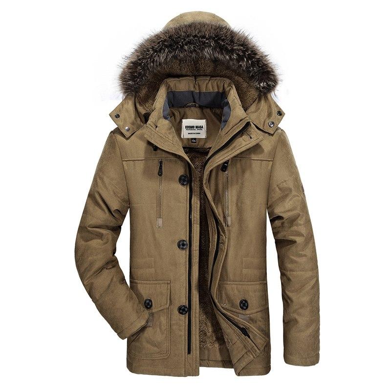 Jacémin | Warmer Herren-Winterparka mit Kapuze