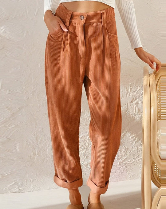 Julia | Elegante Cordhose